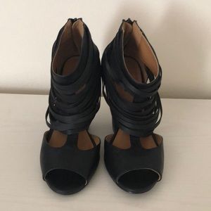 Black heels/booties